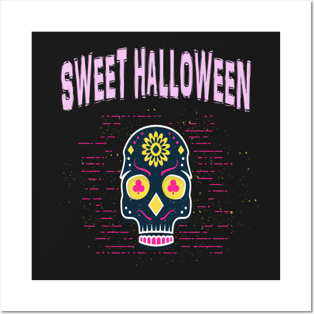 HALLOWEEN - SKULL Wall Art by daisycat